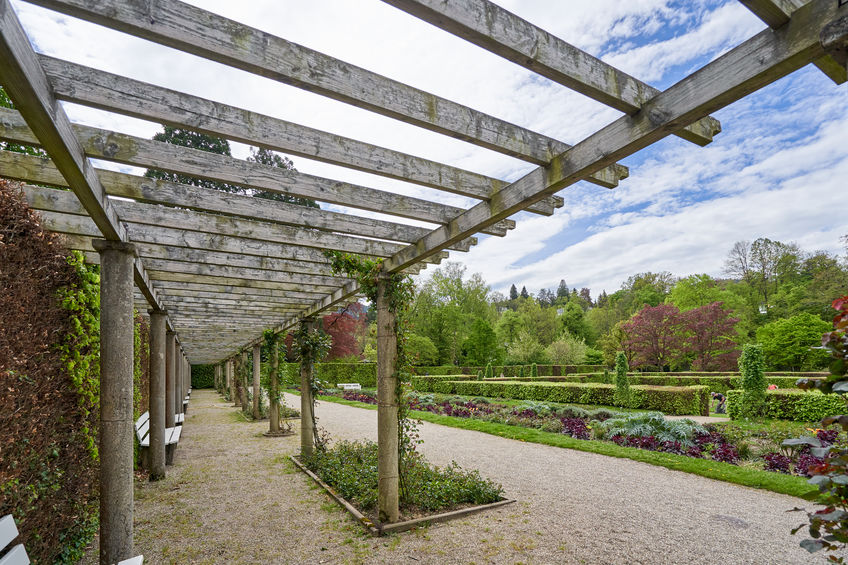 Long wood pergola benefits and drawbacks: Durability.