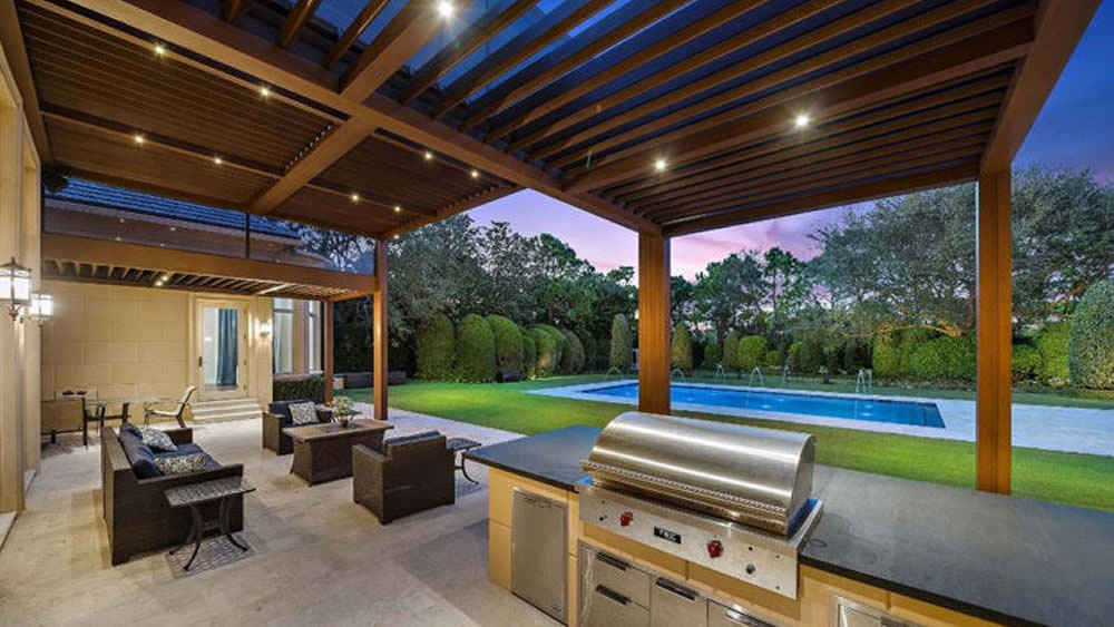 Covered Outdoor Kitchen Pergola, Do You Need A Permit For An Outdoor Kitchen In Florida