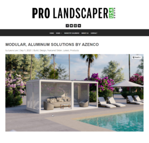 Pro Landscapers - Alumunum outdoor structures