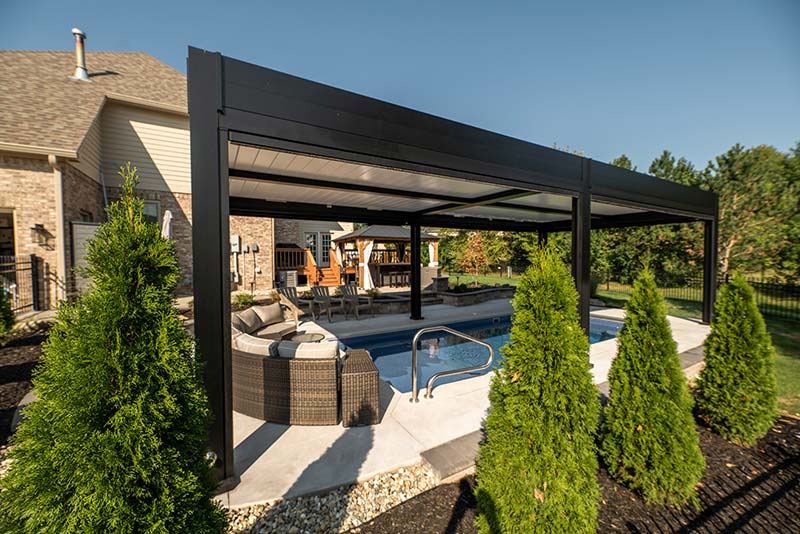 Outdoor pergola - extension of your home