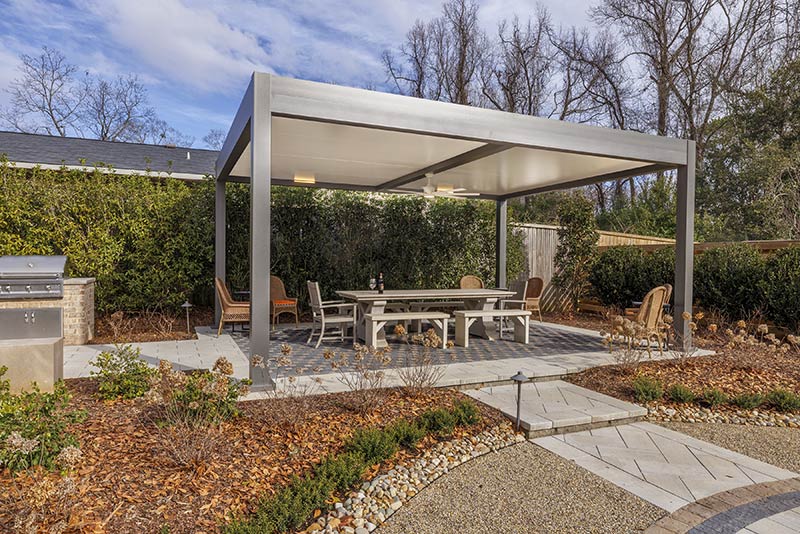 Outdoor dining room - pergola Azenco Outdoor