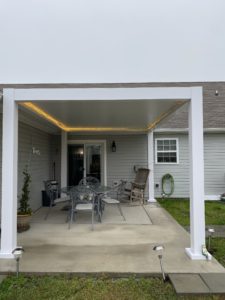 residential pergola project