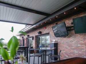 Pergoal Design for World of Beer outdoor terrace