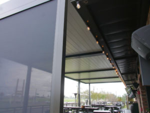 insect screen for outdoor structure