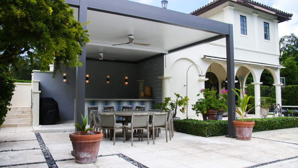 pergolas for windiy areas - Coral Gables, FL