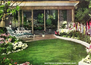history of American outdoor living
