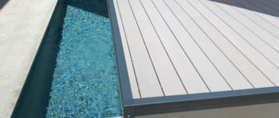 deck around the pool