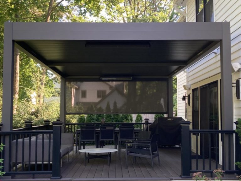 5 Advantages of a ScreenedIn Pergola Azenco Outdoor