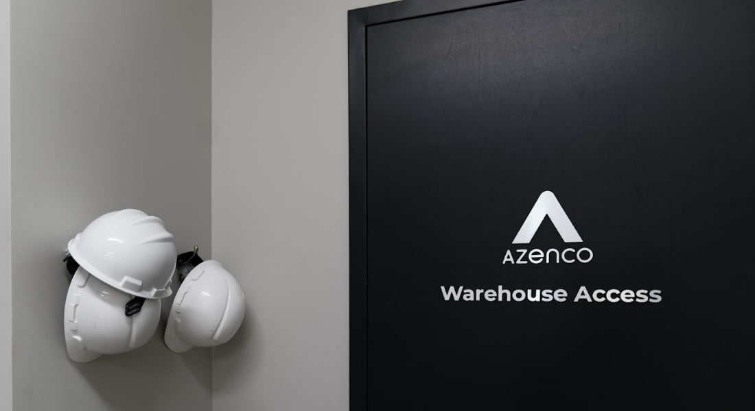 azenco warehouse entrance