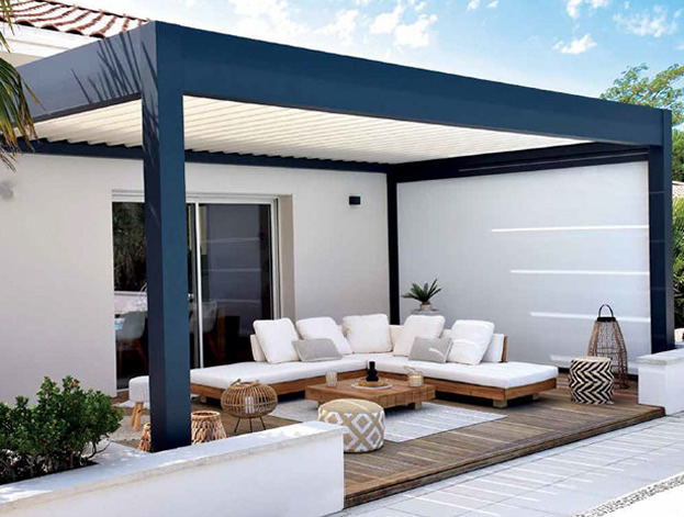 Modern Motorized Pergola - The Luxury Pergola