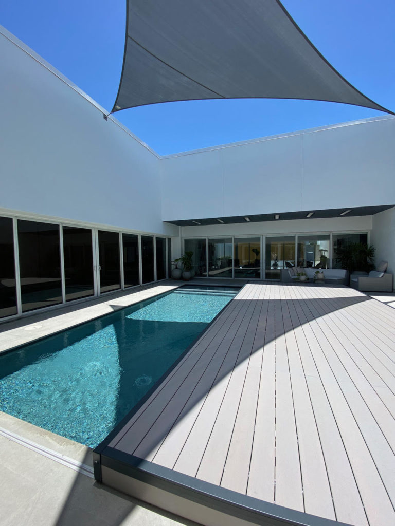 pool deck ideas - S-LIDE by Azenco