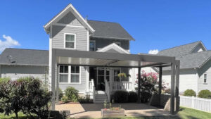 Before and after: Residential backyard in North Carolina