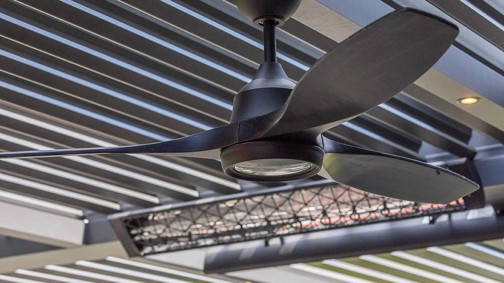 Fan For Your Pergola