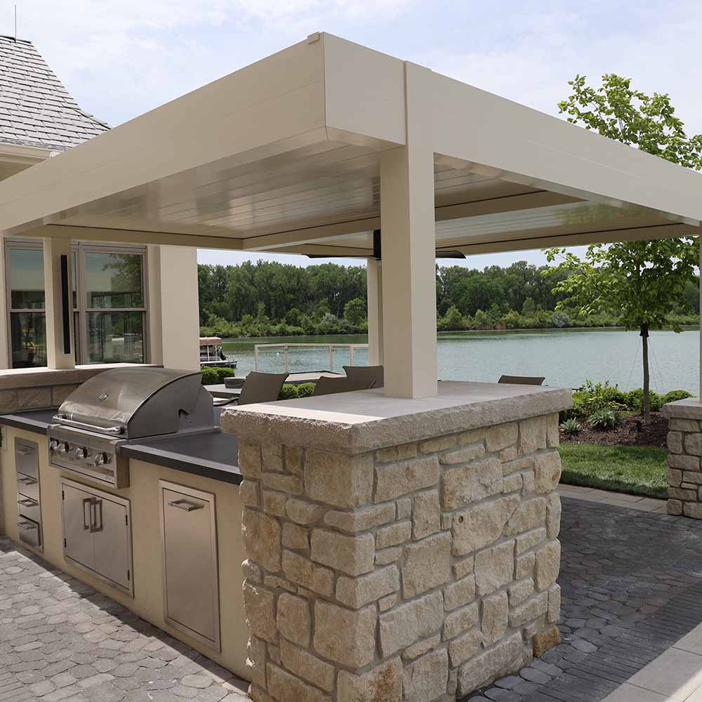 Cooking appliances for the outdoor - Pergola by Azenco