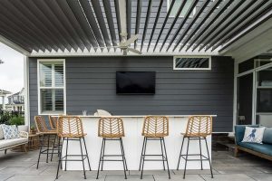 outdoor pool roof