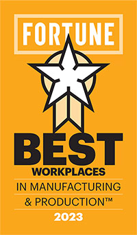 Fortune Best place to work list label