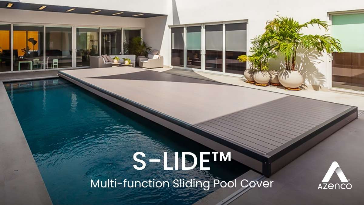 S-Lide 2-in-1 pool cover - Azenco