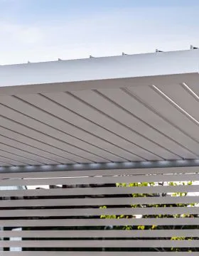 Focsu on Azenco manual louvered roof - K-BANA