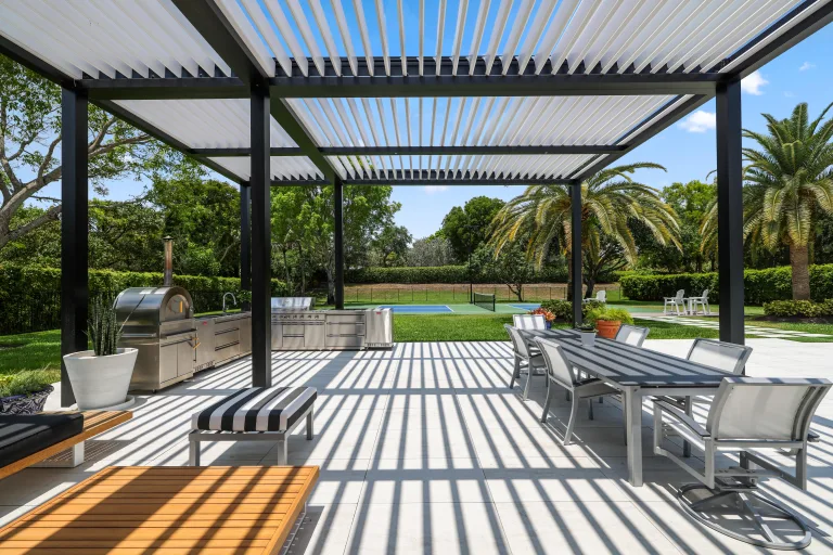 DIY vs Professional Installation motorized pergola