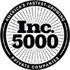 Inc. 5000 honoree badge