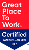 Great Place to Work Certified badge