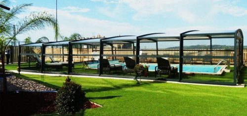 Pool enclosure
