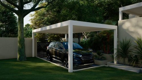 Carport - neat design and high wind resistant