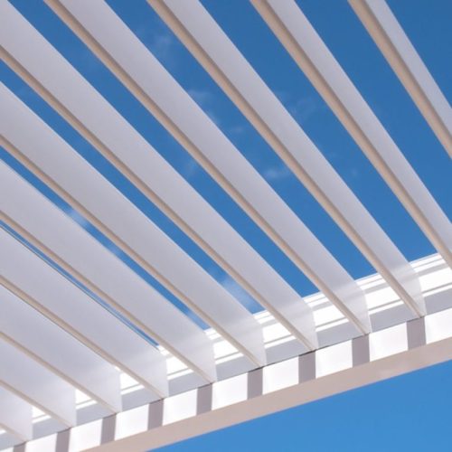 Louvers - Motorized bioclimatic pergola