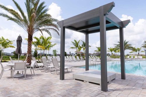 Pool pergola - Azenco