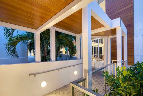 custom designed hotel pergola - Azenco Outdoor